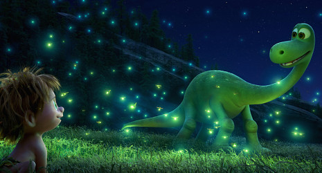 An Apatosaurus named Arlo takes on a rare friendship with a human boy.  Photo Courtesy of Disney/Pixar
