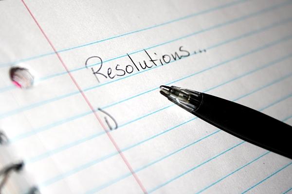 Resolutions of 2016