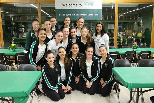  Equestriette dance team runs successful competition.
Photo by Stephanie Okumora