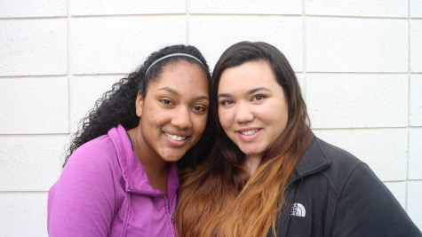 Zerin Amiwero and Summer Smith, two of the three presidents of Black Student Union. Photo by Mila Sviderskaya.