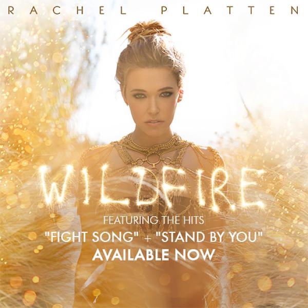 The album cover of Rachel Platten’s newly released album, “Wilfire”. 
Photo courtesy of rachelplatten.com