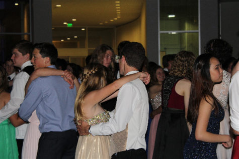 Some slow dancers were cuter than others. Take a look at junior Nick Trautman and senior Nicole Aufricht for a perfect example of this