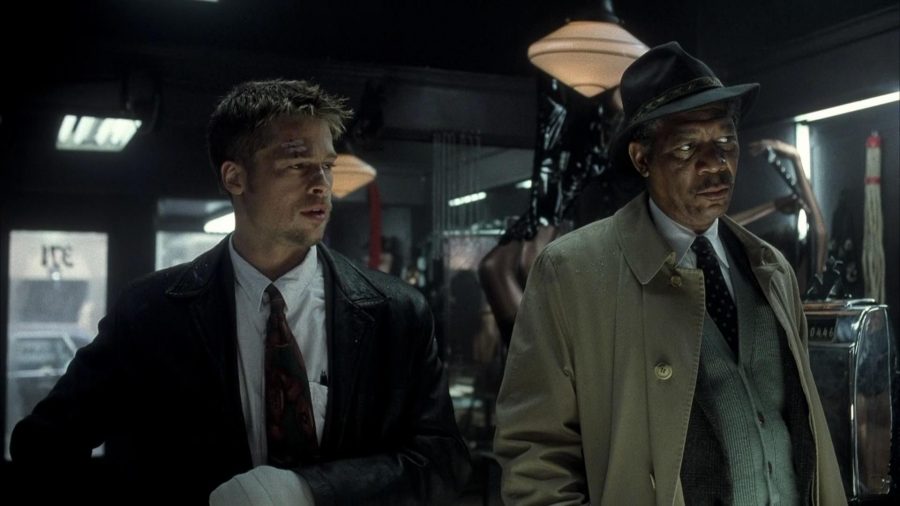 ‘Seven’ is a 1995 crime-suspense thriller starring Morgan Freeman, Brad Pitt, Gwyneth Paltrow and Kevin Spacey. (Photo courtesy of New Line Cinema)
