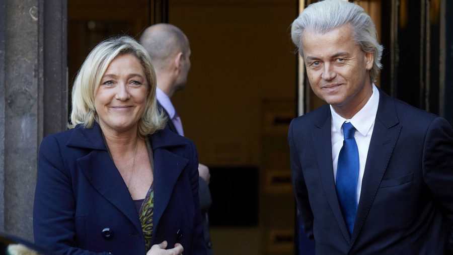 French presidential candidate Marine Le Pen (left) and Dutch prime ministerial candidate Geert Wilders have similarly shaken up the political landscapes and national sentiments in their respective countries.
Photo courtesy of Lettera43.