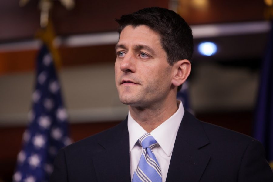 Speaker of the House Paul Ryan oversaw most of the drafting of the American Health Care Act, the Republican repeal and replacement of President Obama’s Affordable Care Act, a bill that was pulled from schedule by House Republicans on Mar. 24. Photo by Jeff Malet/PBS