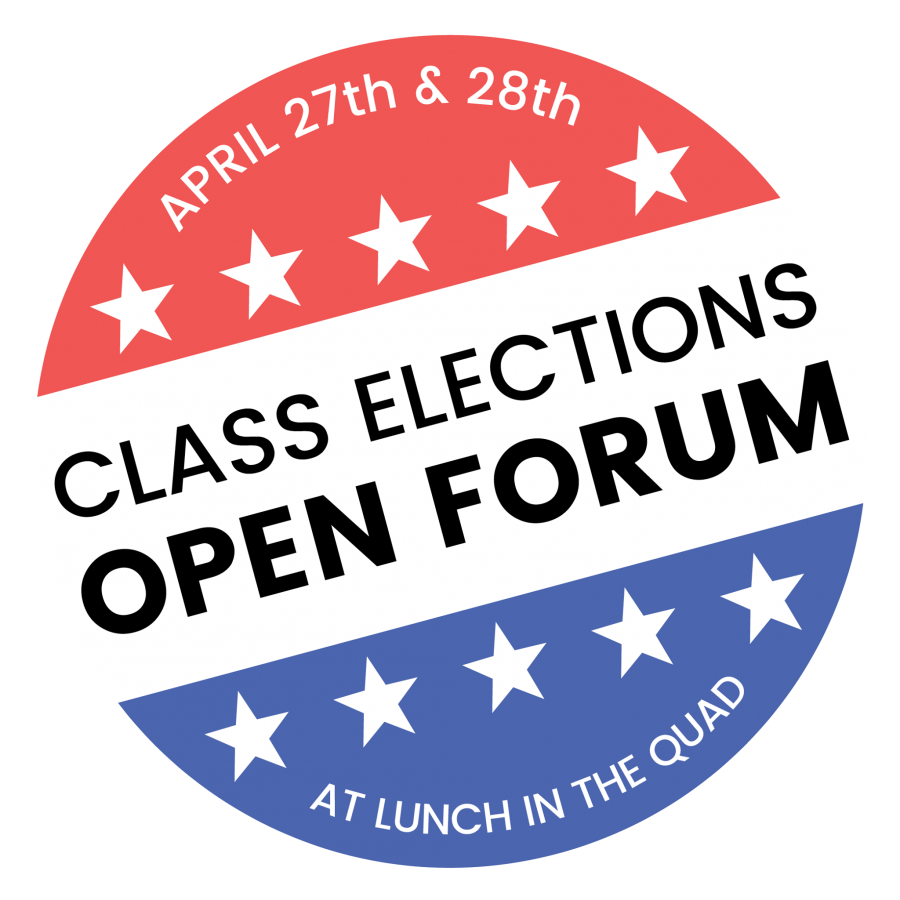 The two-day lunchtime event will provide a chance for candidates to speak to the whole school during campaign week.
Design by Desmond Kamas