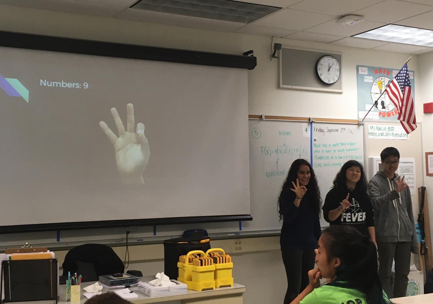American Sign Language Club teaches sign language to their members with the utilization of fun activities such as field trips and movie socials.