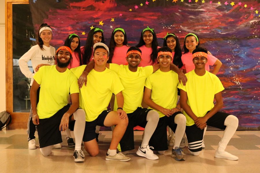 The HHS Bhangra team.