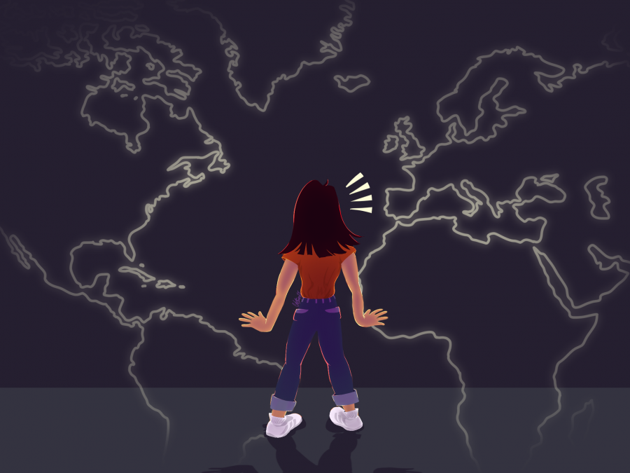 Cultural conflict can arise from a variety of factors, but is especially visible in immigrants and their children. Illustration by Aishwarya Jayadeep.