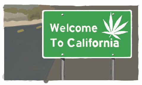 California has openly embraced the legalization of marijuana through the use of ads and billboards; is federal legalization next?