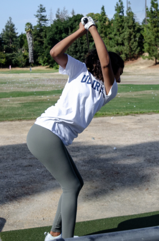 Senior Mihika Deshmukh’s interest in golf started because of her father.