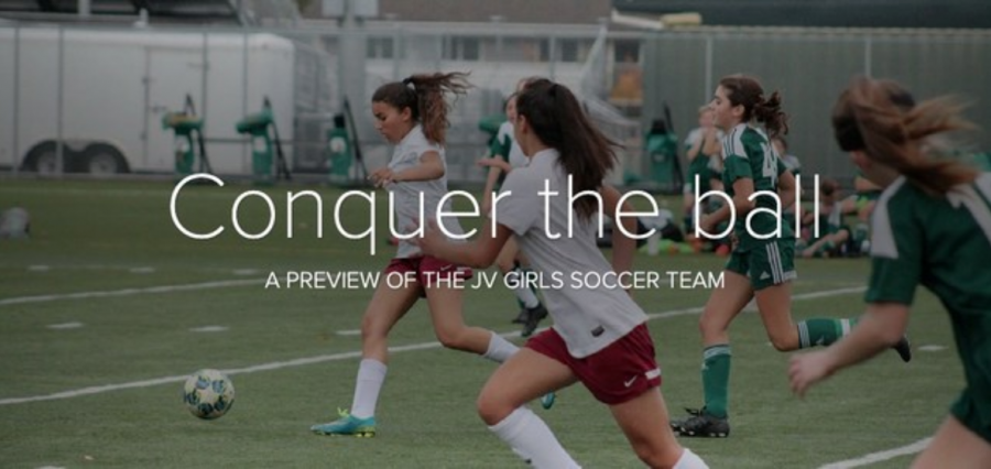 Girls JV soccer: conquer the ball