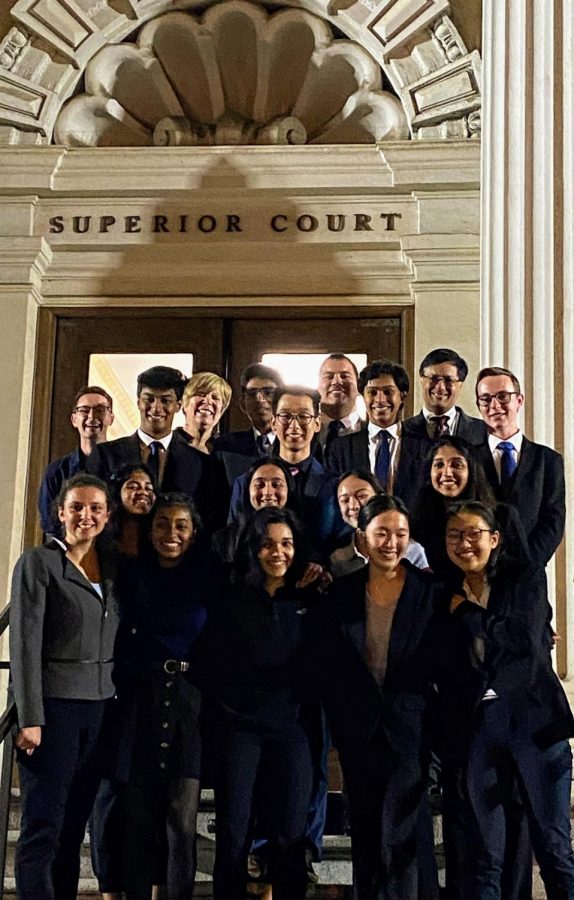 HHS Mock Trial became county champions after defeating CHS in the county finals.