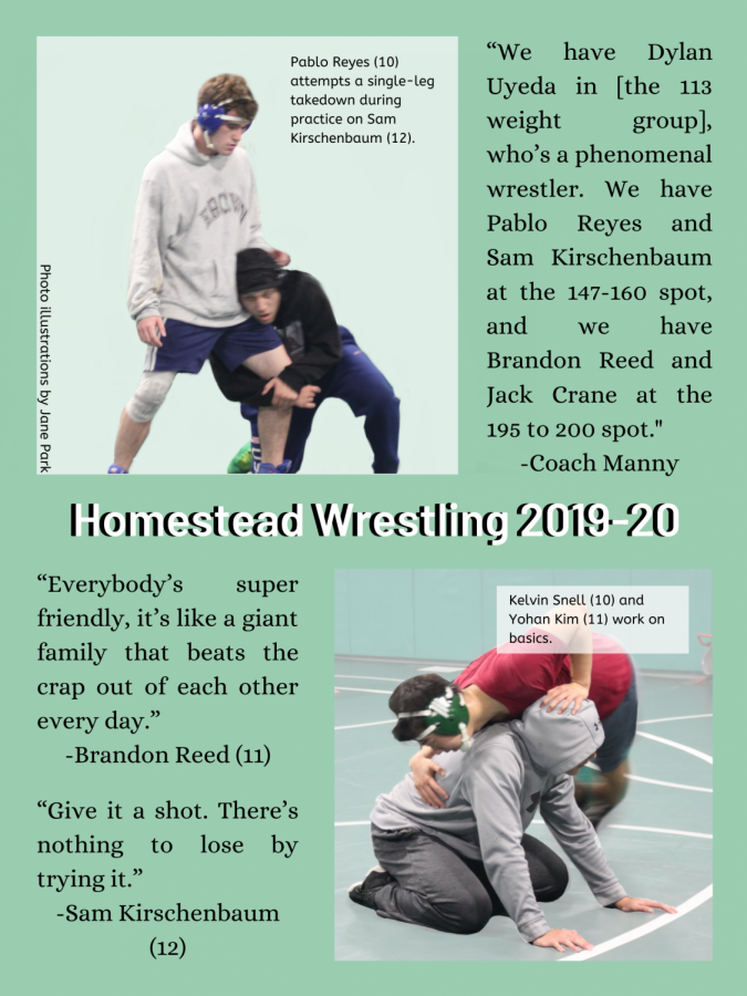 The wrestling team broke barriers this year, earning the El Camino league title for the first time in 48 years. In addition, six players and two alternates qualified for CCS, a record number since 2012. 
