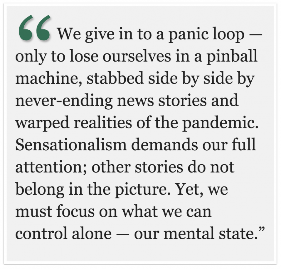 The Melodic Line: Recovering a sense of mental clarity in a pandemic