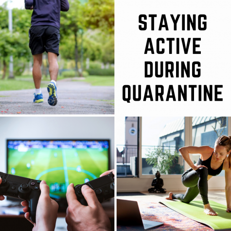Running, playing esports, and doing workouts at home are some ways people can spend time during quarantine.