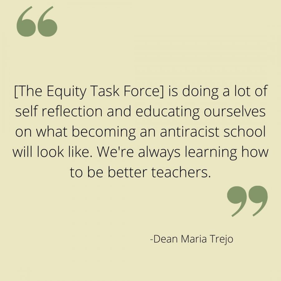 Staff work together to improve equity