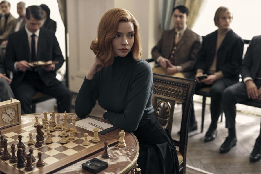 Anya Taylor-Joy stars as Beth Harmon in the Netflix series The Queens Gambit.