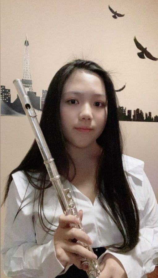 Sophomore Melody Huang has been part of the Homestead band community since last year and said she finds it hard to be engaged during the course with a lack of opportunities to practice with others.
“I personally like [virtual band] more because I don't have to meet people, even though we still play,” Huang said, “But it's harder in some way since it’s a pretty interactive class.”
Huang is a flutist in the Symphonic Band. 
	