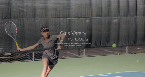 Girls Varsity Tennis Goals