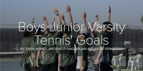 Boys Junior Varsity Tennis Goals