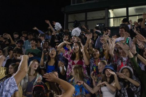 SUPPORTING OUR SPORTS: Scream Team aims to create a loud, lively and spirited student section for all sports this year. 

