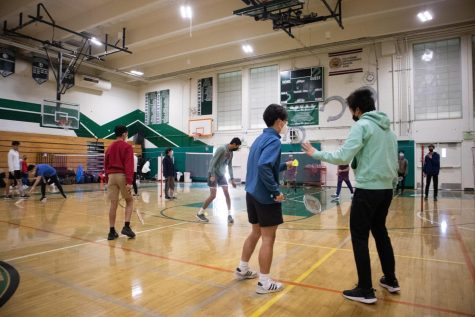 As a newly reactivated club, badminton club has seen increased student attendance at open gyms.