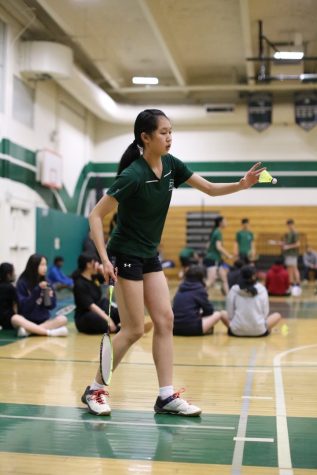 Leadership played a key role in the varsity badminton season, varsity badminton captain, girls singles one Jenny Lyu said. (Photo courtesy of Jenny Lyu)