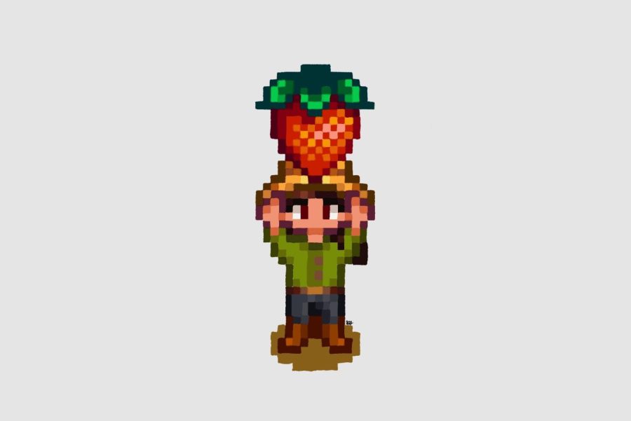 Seasonal produce adds excitement to “Stardew Valley” such as strawberries, a best-selling fruit in the game.