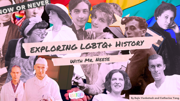 Exploring LGBTQ+ history with Mr. Neese