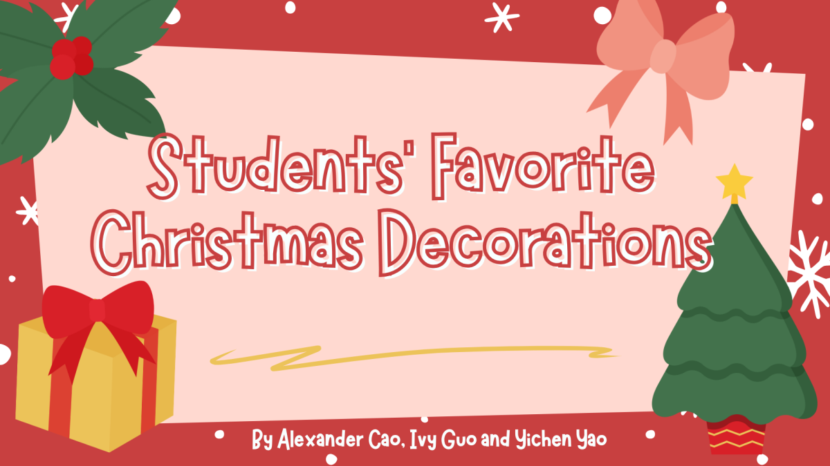 Students’ favorite Christmas decorations