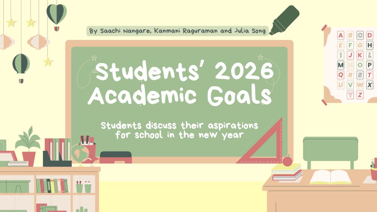 Students' 2026 academic goals