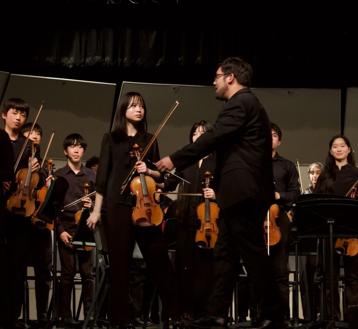 Having been inspired by her older sister, Kuan (center left) said she decided to audition for SFSYO.