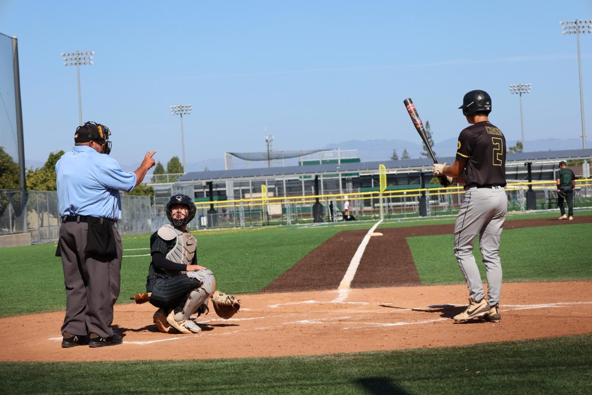 Despite an initial loss, the Mustangs pushed through with consistent batting to finish with a 10-3 victory.